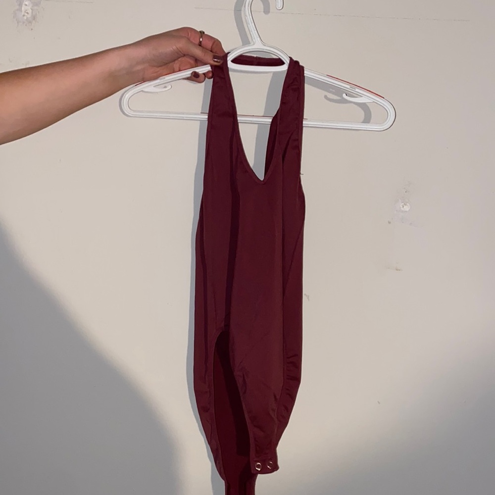 Holter top body suit. Stretchy and comfortable material